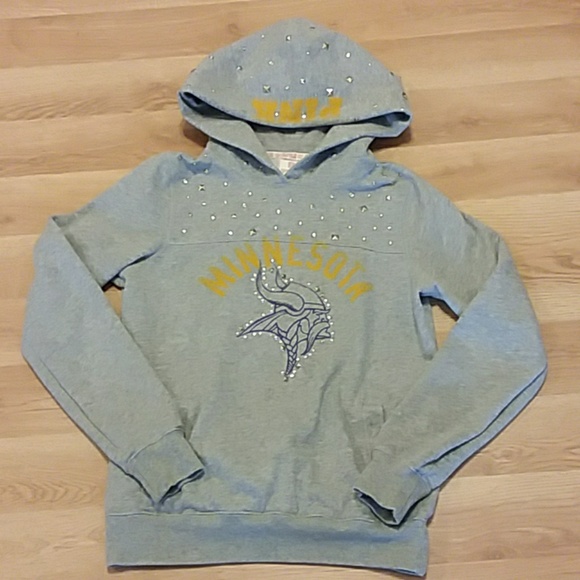 Victorias Secret PINK VIKINGS Pullover Hoodie NWT XS